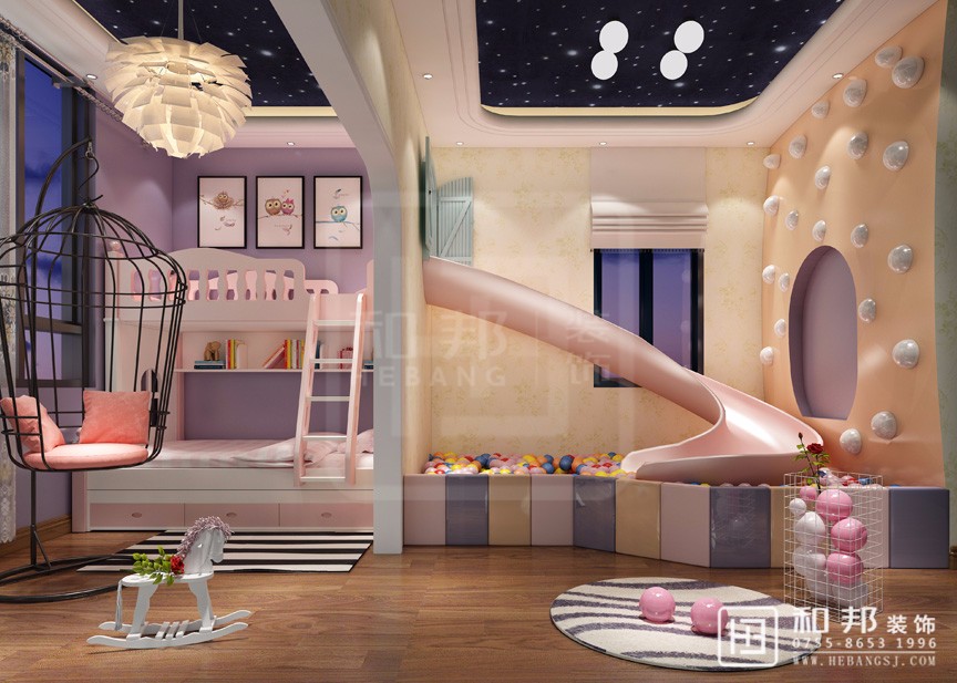 別墅里的兒童房如何打造才最舒適！